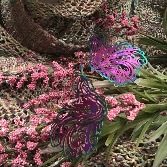 Peacock Earrings - Picture 4 of 8